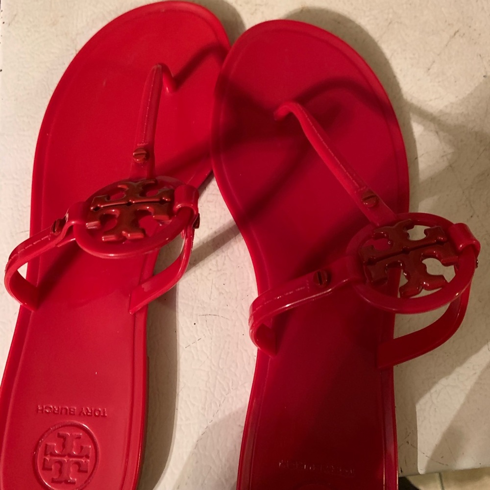 EUC Authentic Tory Burch Jelly Miller Sandals